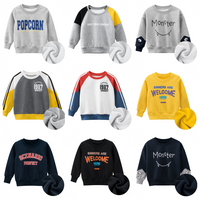Kids Sweatshirts Coat Autumn Winter New Arrival for Boys & Girls Letter Print Sport Casual Outwear Children's Sweater Clothes