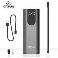 CYCPLUS A8 Portable Bicycle Tire Pump Bike Inflator Electric Air Compressor High Pressure Rechargeable Battery for Car Balls
