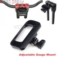 T-Bar Motorcycle Gauge Mount Adjustable Tach Tachometer Mounting for Harley Softail FXBB FXBBS Breakout FXBR FXBRS FXST 2018 -21