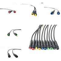 AliExpress NONE Mini C Screw Locking Socks Signal Connector Cable PAS Sensor & Display & Light Waterproof Line
