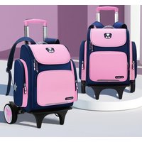 Children School Rolling backpacks bag for kids School backpack On wheels For Girls Wheeled School Trolley bags For Boys