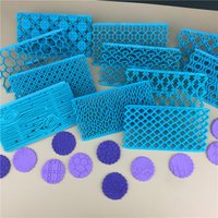 16 Design Clay Stamp Plastic Press Embossing Tool for Pottery Ceramic Clay Texture Modeling Bark Wheel Leaf Flower Impression