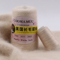 100+40G echtes langes Plüsch-Nerz-Samtgarn, Handstrickgarn für Damen, Pullover, Strickjacke, extra weiches, warmes Garn für den kalten Winter