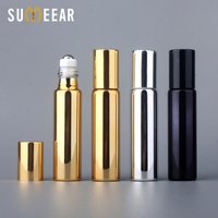 Bouteille d'huile essentielle portable en verre UV, d'extraction de parfum, pour tous les jours, pour voyage, à rouler, HI, 10ml, 100 pièces/lot