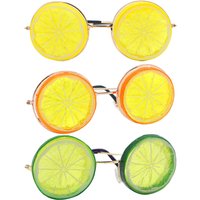 Adult Kids Lemon Shaped Glasses Creative Funny Dress up Eyeglasses Outdoor/Indoor Wedding Photography Birthday Party Props