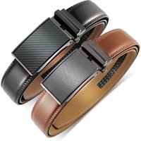 Mens Leather Belt Automatic Genuine Leather Belts Belt Male Leisure Fashion Ratchet Belts for Men Pants Waistband Ремень