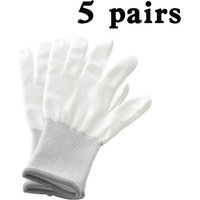 5 Pairs Vinyl Car Wrapping Gloves Anti-static Window Film Tint Work Gloves Carbon Fiber Sticker Wrap Install Tools