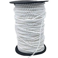 50M Roller and Roman Shade Blind Beaded Chain Cord White Plastic Roller Curtain Bead Rope Blind Beaded Cord for Roller Blind