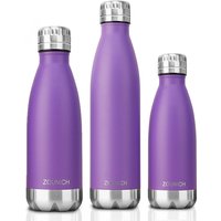 ZORRI Double-Wall Insulated Vacuum Flask Tea Milk Travel Mug Water Bottle Thermos Bottles Thermcup 350ml/500ml/650ml