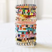 Go2boho Tila Bracelet Women's Jewelry Bohemian Stretch Tile Pulseras Girl Japanese Miyuki Delica Beads Bracelets Gifts for Her