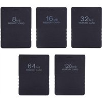 Carte mémoire 8M / 16M / 32M / 64M /128M, Module de bâton de données de jeu pour Sony PlayStation 2 PS2, économiseur de jeu de cartes étendues