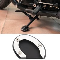 Moto Side Stand Extension Enlarge Pad Foot Support Cover Accessory For Triumph Bonneville Bobber T100 T120 2016-2020