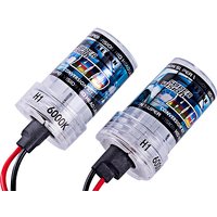 1pc Car Xenon Headlight Bulb Replacement H1 H3 H11 H7 H8 H4-1 H4-2 9006 9005 Pure White 6000k Waterproof Car Fog Light High Beam