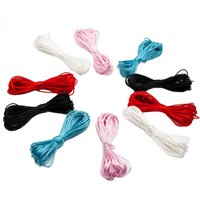 Cute-idea 10M Nylon Cord Colorful Silicone Beads Teething Products DIY Pacifier Chain Baby Teethers Toy силиконовые бусины
