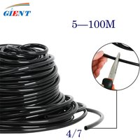 5m-100m Pvc Pipe Watering Tubing Hose Pipe 4MM(ID) 6MM(OD) For Micro Drip Garden Irrigation System