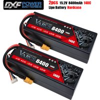 VARCS 4S Lipo Battery 130C 140C 8000mAh 8400mAh 7500mAh 6300mAh 5400mAh XT60 EC5 TRX T/DEANS XT150 Plug for RC 1/8 Buggy Car
