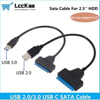 Usb Sata Cable Sata 3 To Usb 3.0 /2.0/3.1 Adapter Cables Connectors Usb Sata Adapter Cable Support 2.5 Inches Ssd Hdd Hard Drive