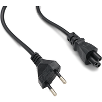1M EU Plug Universal Laptop Charger Plug Power Adapter Cord Cable For Laptop, Power Supply, Monitor And TV, Safety Plug Type F