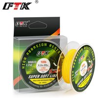FTK 20M Fishing Line 4 Braided PE Fishing Thread 8LB-28LB Braided Line soft line Braided Line Fishing Line Fishing Line