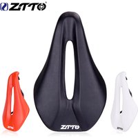 ZTTO MTB Road Bike Saddle Bicycle Ergonomic Short Nose Design Saddle Wide and Comfort Long Trip 146mm Ultralight TT Seat Hollow