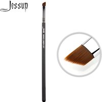 Jessup Eyebrow Brush Makeup Pure Synthetic Ultra-thin-tipped Precision Tapered for Lash Line Wooden S142