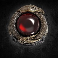 Fashion Punk Style Red Crystal Rings For Male Party High Quality Ruby Ring Best Gift Classic Men Dragon Ring Jewelry