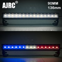 Pour Trax Trx-4 Scx10 Ii Axial 91-136mm blanc rouge bleu métal rangée supérieure lumière Ch3 lumière de contrôle 1/10 Simulation voiture d'escalade