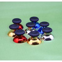 2pcs for Microsoft XBox One/Series X S Controller Chrome 3D Analog Thumb Sticks Joystick Caps Analogue ThumbStick Grips