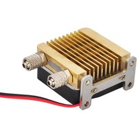 RC Mini Hydraulic Radiator Full Brass with Fan For 1:14 1/12 RC Excavator Truck Bulldozer Model Parts
