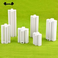 1:500 1:800 Scale Diy Building Model Materials Miniature House ABS Architecture For City Sand Table Scene Layout Diorama Kit