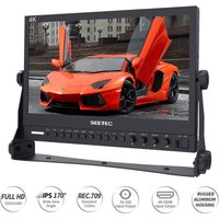 SEETEC P133-9HSD 13.3" Aluminum Housing Pro Broadcast 4K Monitor Ultra HD 1920x1080 LCD IPS Screen 3G SDI 4K HDMI YPbPr AV DVI
