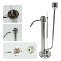 Moonlight Distiller Proof Parrot Alcohol Level Accurate and Continuous Measurement Total Height 340mm Home Brewed 304 Steel