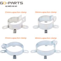 Capacitor Clamp Durable Capacitor Bracket Clamp Holder Clap 25mm 30mm 35mm 40mm Mounting Clip Tin Plated 2PCS