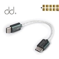 DD ddHiFi Upgraded TC05 Type C to Type C Data Cable, Connect Music Players/USB-C Decoders with Smartphones/Computer