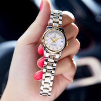 KARNEVAL Marke Luxus Mechanische Uhr für Frauen Damen Mode Sapphire Automatische Bewegung Armbanduhren Wasserdicht Reloj Mujer