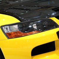 For Mitsubishi Lancer Evolution EVO 7th 8th 9th Accessories Car Headlamp Eyelids Tirm Cover Headlight Eyebrows Real Carbon Fiber