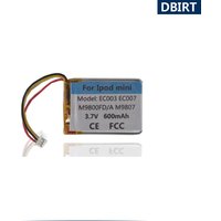 600mAh Battery For IPOD MINI EC003 EC007 M9804 M9801 M9802 M9806 W065 M9807 A1051 M9805 4GB MP3/4 1st 2nd Gen AKKU