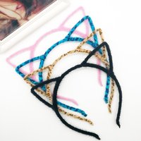1 PCS Stylish Women Girls Cat Ears Headband Accessories Sexy Head Band Multicolor Styling Tools Headwear