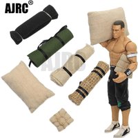 AJRC 1/16 tank military model car soldier accessories sand table scene props explosion bag military sand bag marching blanket