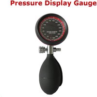 300mmhg Hand-Held Pressure Display Gauge With PVC ball For Aneroid Sphygmomanometer Blood Pressure Monitor Accessories