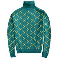 2025 Cosplay Costume Diego Brando Golden Wind Anime Costumes Cotton Highneck Knitted Sweater