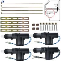 4x Universal 12V 2/5 Wires Car Central Door Lock Locking Actuator Fit For Keyless Entry System For Ford Bmw Vw Golf Opel Astra