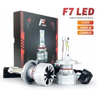 F7 130W Canbus LED headlights 24000LM H4 9005 9006 H11 H7 LED Car Headlight Bulb Auto H11 LED lamps