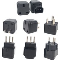 Universal UK To US/AU/ EU/Italy/ South Africa/Swiss/ plug Travel Wall AC Power Charger Outlet Adapter Converter 2/ 3 Pin Socket