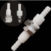 3/16 1/4 Hose Barb Quick Disconnect Coupling Male Female Coupler Fitting Quick Shut-Off Joint Connector for beauty device