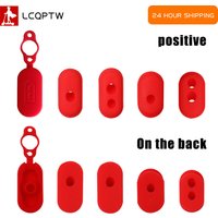 5pcs New Rubber Charge Port Cover Rubber Plug for XIAOMI M365 Electric Scooter Parts Skateboard Accessories Outdoor Tool