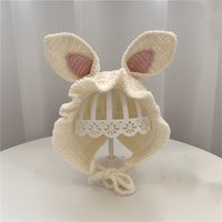 Bébé chapeaux pour filles hiver tricoté chaud infantile bébé fille chapeau 3M-4 ans enfants filles casquette Protection des oreilles chapeaux doux nouveau-né Bonnet