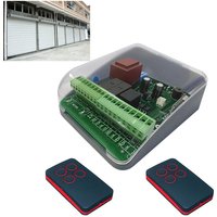 AC 220-250V 4-Kanal Garagentor 433Mhz Lerncode 1527 Tubular-Motor-Empfänger mit Sender