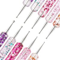 5pcs/set Nail Art Pen Double Ends DottingDecoration Nail Art Dotting Tools