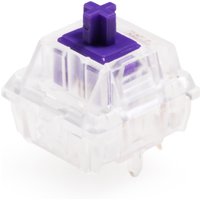 Gateron Zealio V2 Switch Tactile 62g 65g 67g 78g 5pin SMD RGB mx stem switch for mechanical keyboard Purple Colorway